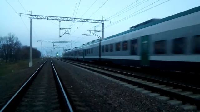 Сдвоеный ЭПМ на Гомель 133 км/ч смотреть онлайн