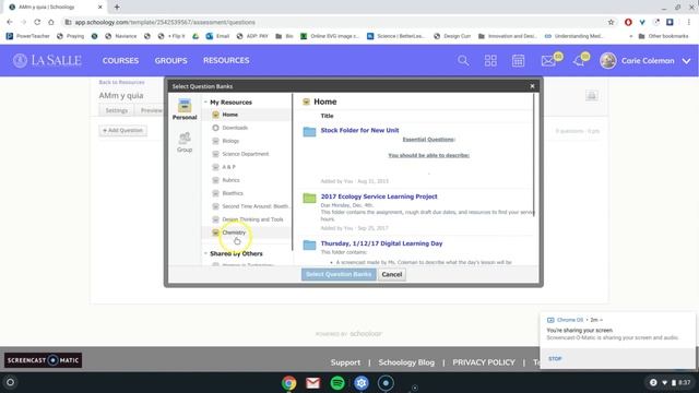 How to create Test Bank and Randomized Quiz in Schoology смотреть онлайн