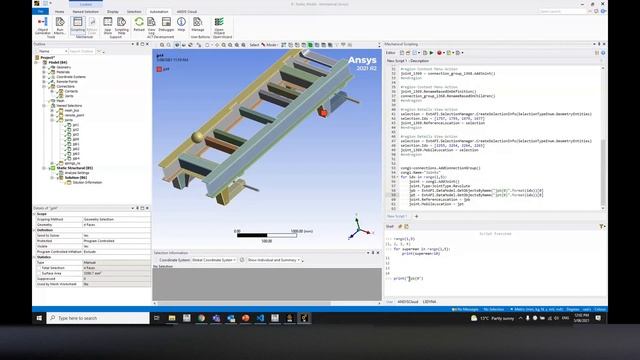 Ansys Mechanical Scripting Training - Scripting in Mechanical (Day 2) смотреть онлайн