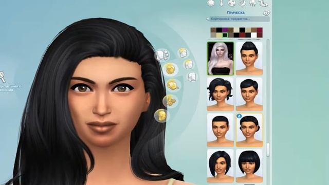 Создаём персонажа в Sims 4 Ким Кардашьян смотреть онлайн