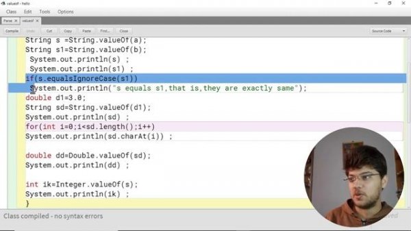 ICSE Class 10| Computer Java | Library Class | Parse