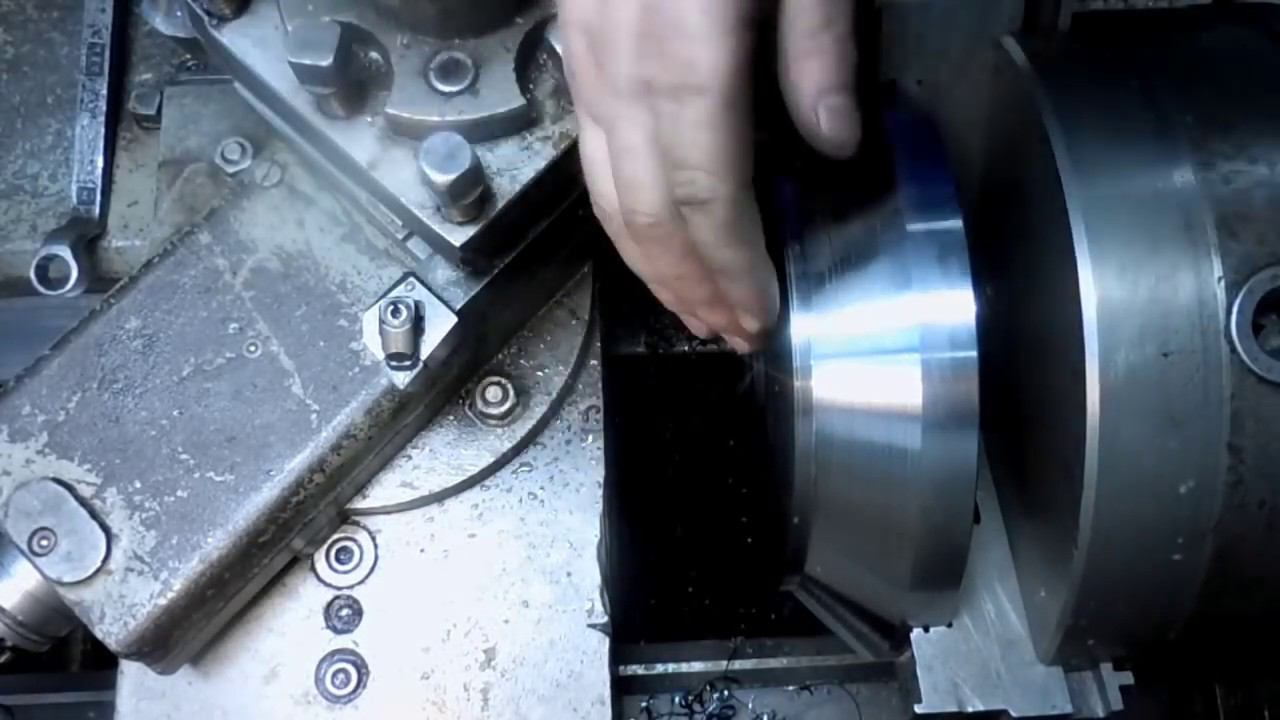 Токарная обработка негабаритных деталей на станке 1к62 смотреть онлайн