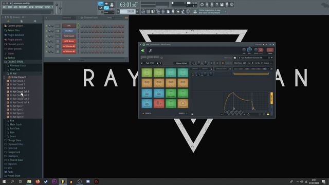 Cara Buat Drum Metal/Rock Di FL Studio | Tutorial Recording | Ray Jhordan смотреть онлайн