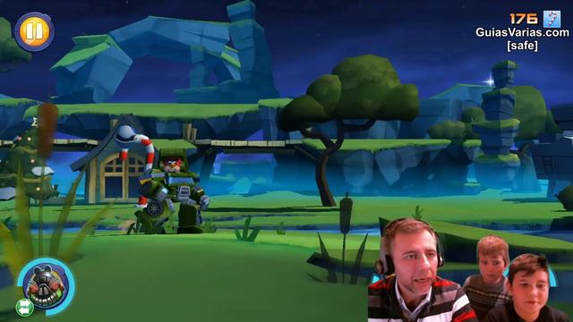 #55 Sabueso & HACK? -Angry Birds Transformers смотреть онлайн