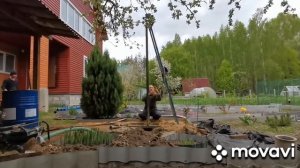 Бурение с обсадной 125 трубой взгряд со стороны