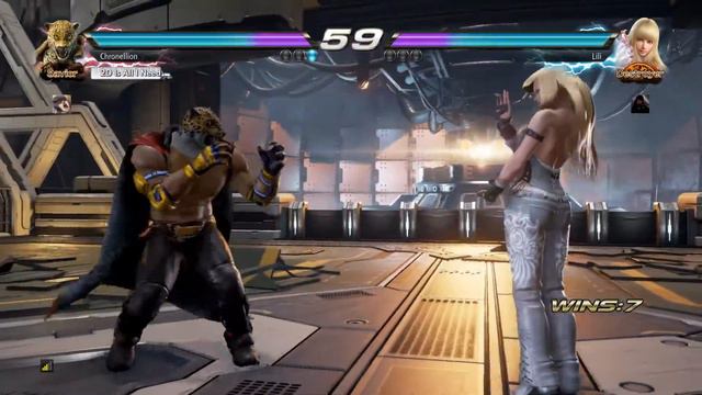 Tekken 7 : Online random matches with Lili #4 (keyboard) vs King # (Savior vs Destroyer) смотреть онлайн