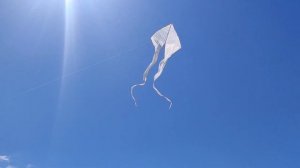 6-и метровый воздушный змей Белый Солнечный Призрак