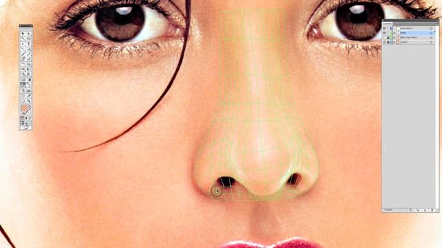 Adobe Illustrator: How to Blend with the Gradient Mesh Tool (tutorial) смотреть онлайн