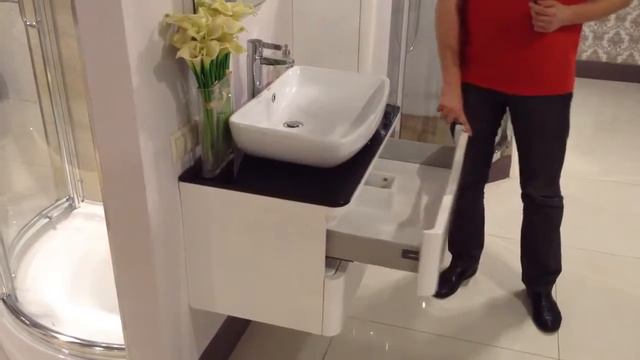 Обзор комплекта мебели для ванной комнаты Appollo UV 3869 смотреть онлайн