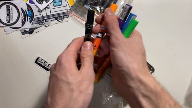 Unpacking граффити посылки | Fat&Skinny, Molotow 0ne4All, Montana stickers смотреть онлайн