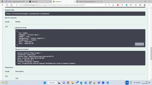 Swagger Demo - GET, POST, PUT and Delete смотреть онлайн