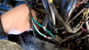 подключение безпроводного пульта лебёдки на  CF MOTO X8