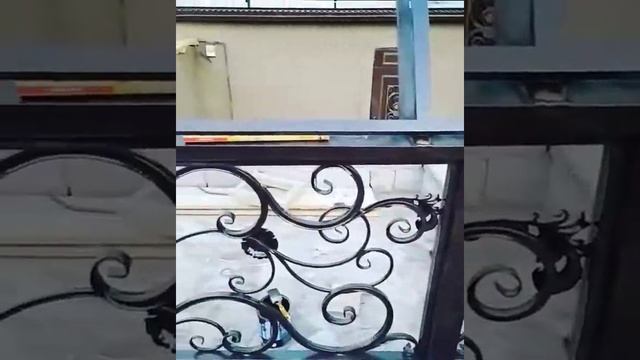 Кованый навес