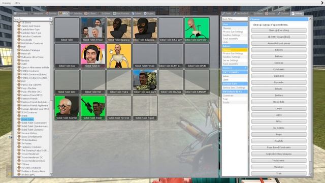 PLAYING AS SKIBIDI TOILET CRAB CONTROLS SPEAKERMAN BOSSES (Garry's Mod) смотреть онлайн