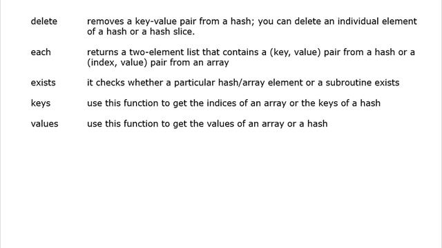 Perl Programming - Section 9 смотреть онлайн