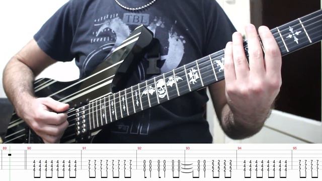 Bring Me The Horizon - Teardrops (Guitar Cover + TABS) смотреть онлайн