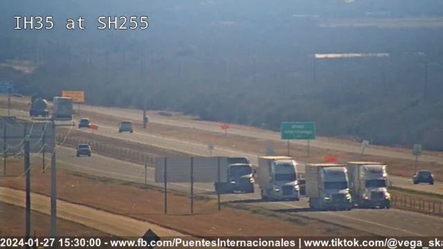 2024 01 27 IH35 en SH255 Laredo, Texas смотреть онлайн