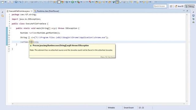 How to start any application on your PC using JAVA code? смотреть онлайн