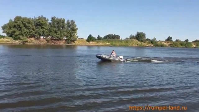Румпель Лэнд (Астрахань) Лодка Polar Bird 385M НДНД+Лодочный мотор Tohatsu MFS 20 EW S смотреть онлайн