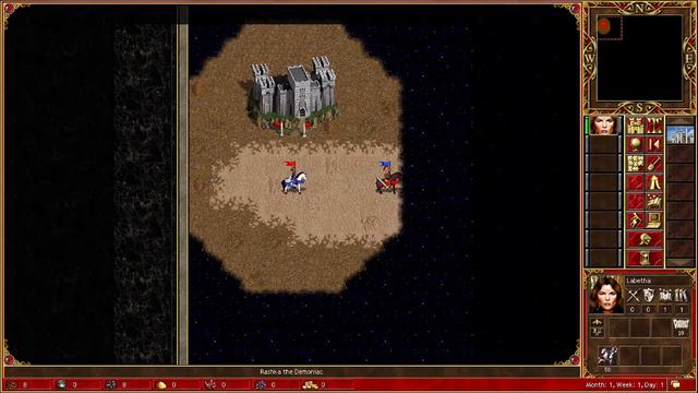 HOMM3 Dread Knights vs Naga Queens (Double Damage) смотреть онлайн