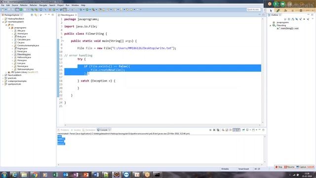 Hadoop dev: part 20 introduction to java for hadoop file reading and writing operation смотреть онлайн