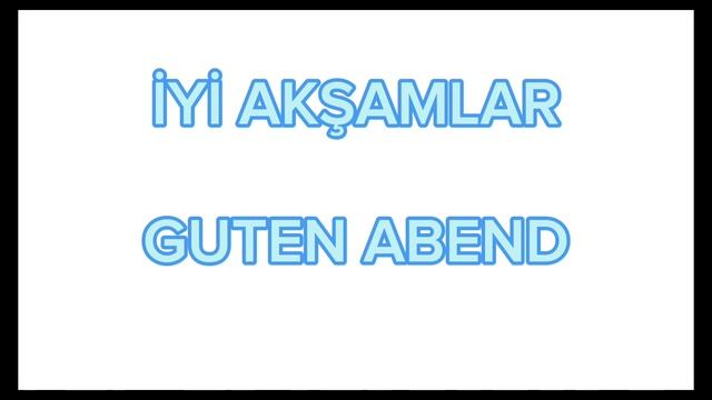 ALMANCA ÖĞRENME TEST-1 смотреть онлайн