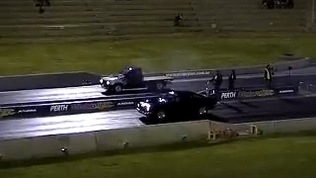 Mazda RX5 11.71 @ 116mph 186kph 300507 rotary drag racing смотреть онлайн