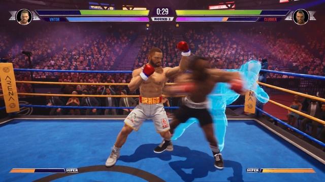 Big Rumble Boxing: Creed Champions - Viktor Drago vs Clubber Lang (Very Hard) смотреть онлайн