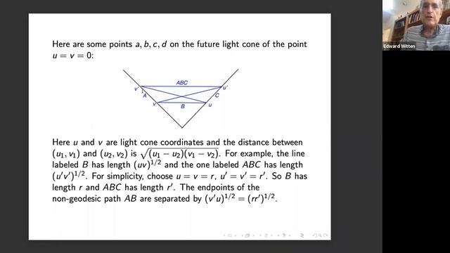2021 Bootstrap School - Edward Witten: Entanglement in Quantum Field Theory, Lecture 2 смотреть онлайн