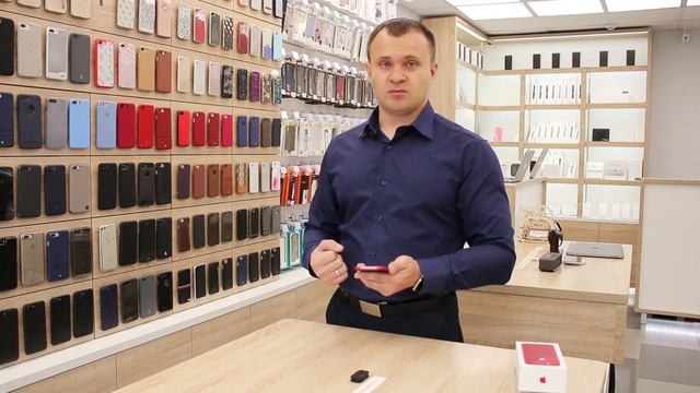 Айфон 8 красный PRODUCT RED распаковка и первое впечатление... смотреть онлайн
