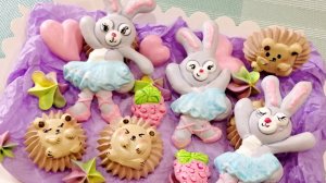 Безе зайчик / Фигурки из безе