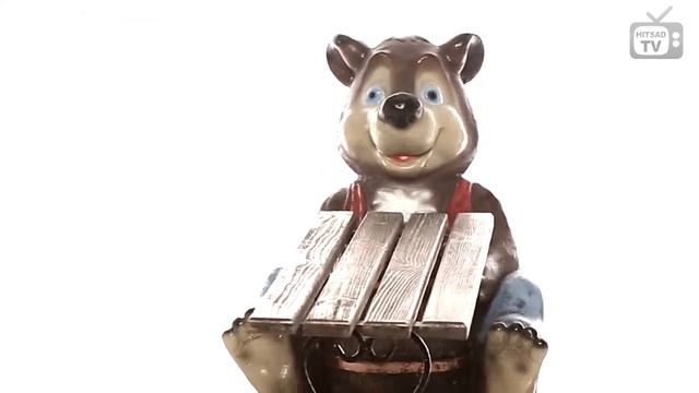 Скамейка для детей медведь с боченком ?Садовая мебель для детской площадки Hitsad TV смотреть онлайн