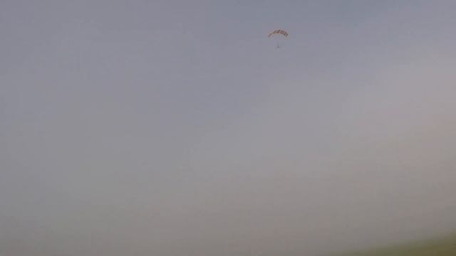 Sea Breeze Parachutes 82" Paramotor with Trike in thick fog, failed launch, Galveston Indiana смотреть онлайн
