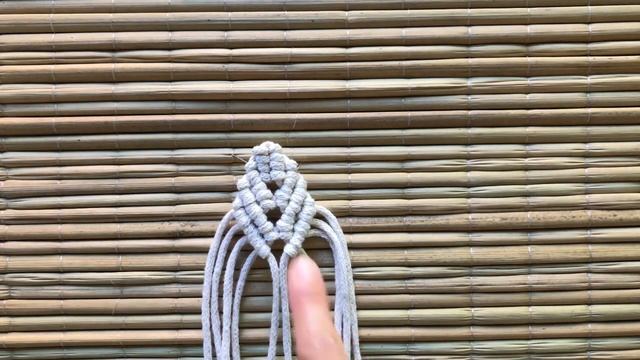 Estrella Navideña de macramé (con Nudo Festón) смотреть онлайн