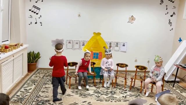Сказка "Теремок" в группе раннего эстетического развития ДМШ им.П.И.Чайковского смотреть онлайн