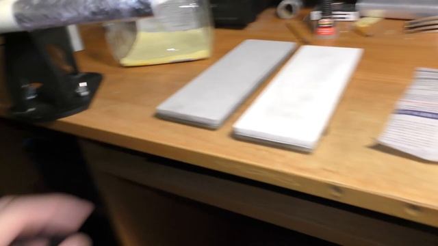 Заточка ножа: Masahiro Santoku 16,5cm AUS-8 смотреть онлайн