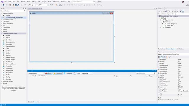 Create an OpenTK WinForms project in 3 minutes! смотреть онлайн