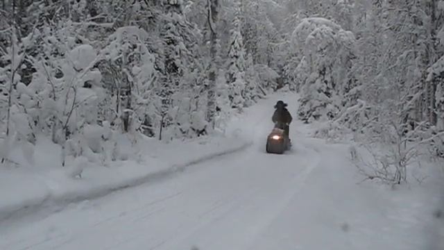 По буранке. Мотособака Рекс (22 января 2010-2) смотреть онлайн