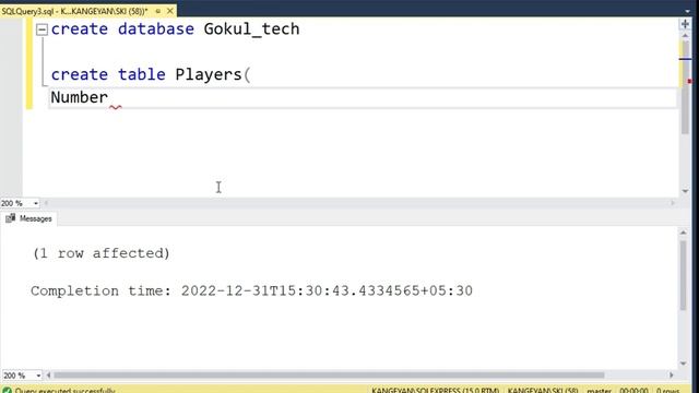 Insert Table in SQL | Insert Row in SQL | Gokul_Tech смотреть онлайн