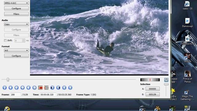 Ресайз и кроп видео (mkv) в Avidemux смотреть онлайн