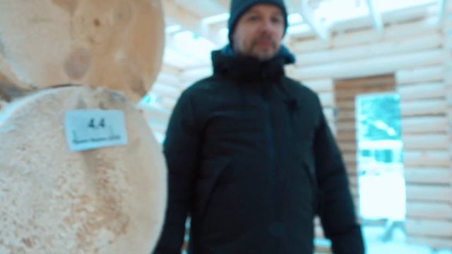 Сруб из бревна 6х12 метров одноэтажный в поселке Меньково смотреть онлайн