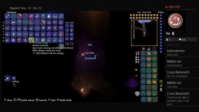 PS4 Terraria free items if u join смотреть онлайн