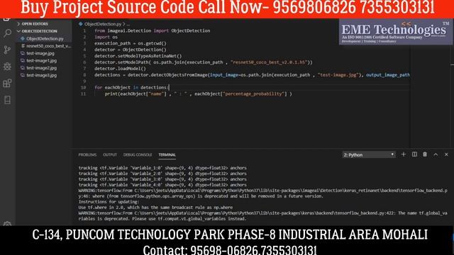 Object Detection using Tensoflow Project in Python | Download Projects with Source Code смотреть онлайн