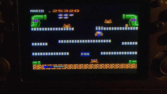 Mario Bros (1983) For Apple II Running On The Anbernic RG351M