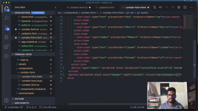 Ionic + Firebase #27 - Deletando dados no Firebase (Realtime Database) смотреть онлайн
