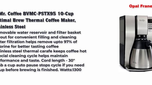 Best Stainless Steel Coffee Makers 2022 смотреть онлайн