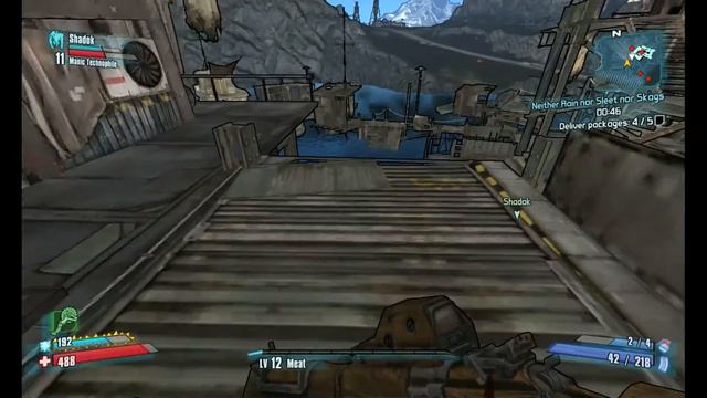 Borderlands 2 Mission by Mission: Neither Rain Nor Sleet Nor Skags смотреть онлайн