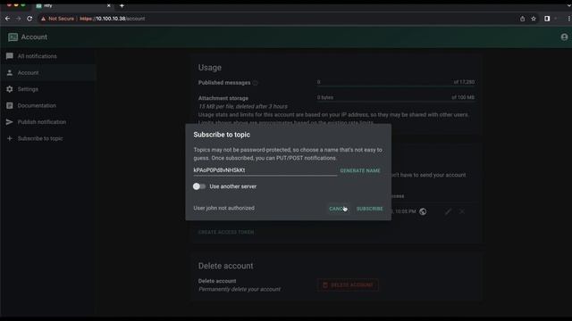 ntfy - Installation and full configuration setup смотреть онлайн