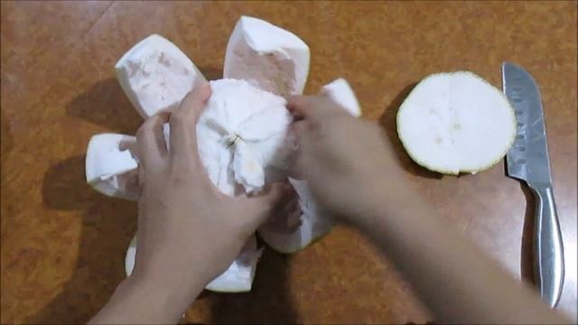 EASY WAY to Peel Pomelo Fruit смотреть онлайн
