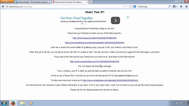 IP Analysis | Footprinting | Find Someone's IP Address смотреть онлайн